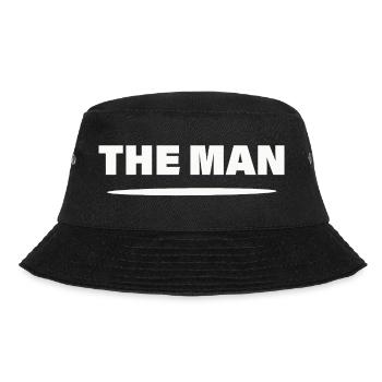 THE MAN - Bucket Hat - black - Front - Lela (165cm)