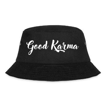 Good_Karma - Bucket Hat - Schwarz - Vorne - Lela (165cm)