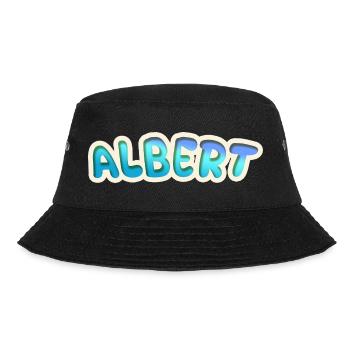 Albert als Beruf - Bucket Hat - Schwarz - Vorne - Lela (165cm)