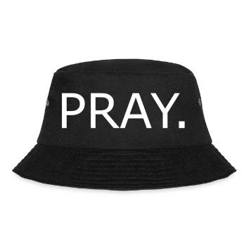 T-Shirt Pray - Bob - noir - Devant - Lela (165cm)