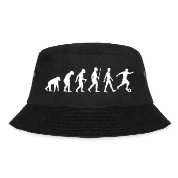 Fußballentwicklung in Bewegung - Bucket Hat - Schwarz - Vorne - Lela (165cm)