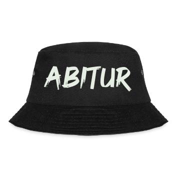 ABTUR Kunstschrift – Mutiger Markenlook - Bucket Hat - Schwarz - Vorne