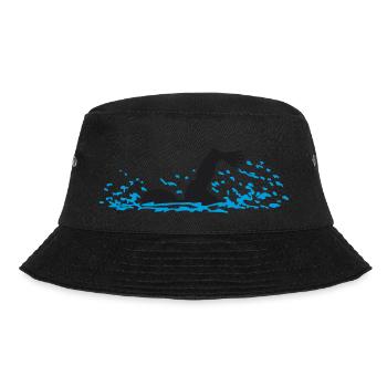 Schwimmer - Bucket Hat - Schwarz - Vorne - Lela (165cm)