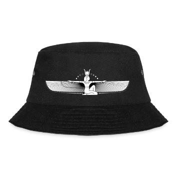 Pharao - Bucket Hat - Schwarz - Vorne - Lela (165cm)