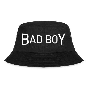 Bad Boy - Bucket Hat - Schwarz - Vorne - Lela (165cm)