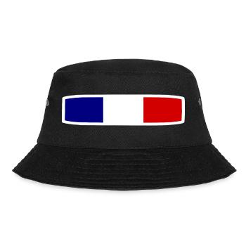FRANKREICH - Bucket Hat - Schwarz - Vorne - Lela (165cm)