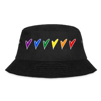 cœurs pride - Bob - noir - Devant - Lela (165cm)