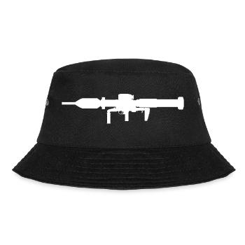 Panzerfaust 3 armor fist tank fist - Bucket Hat - black - Front - Lela (165cm)