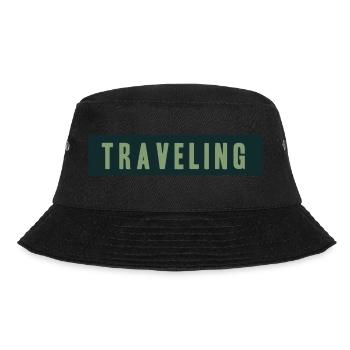 Traveling - Bucket Hat - black - Front - Lela (165cm)