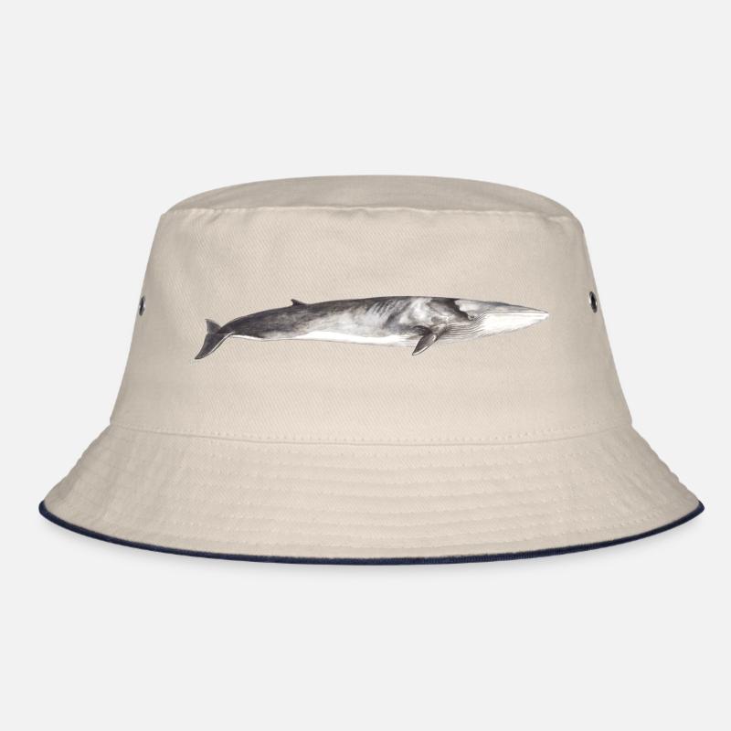 Finnwal Balaenoptera physalus Bucket Hat