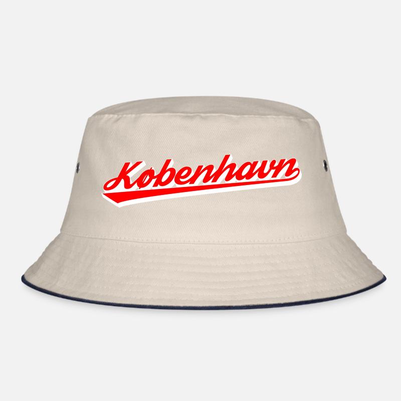 København Script Retro Logo Bucket Hat