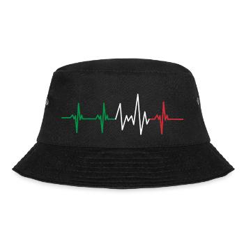 heartbeat Italy - Bucket Hat - black - Front - Lela (165cm)