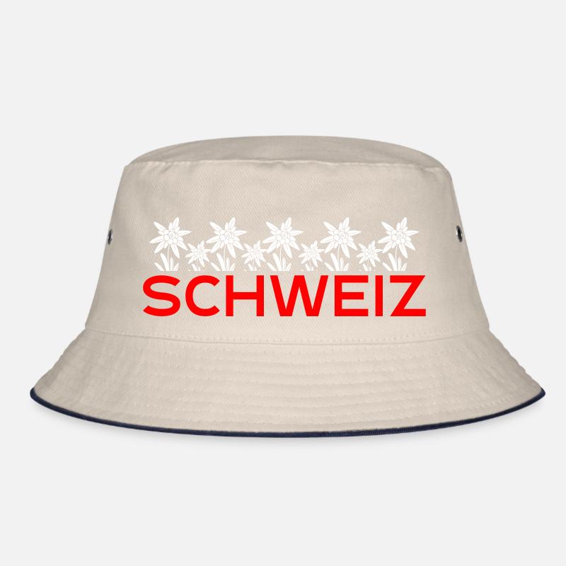 Schweizer Enzian Bucket Hat