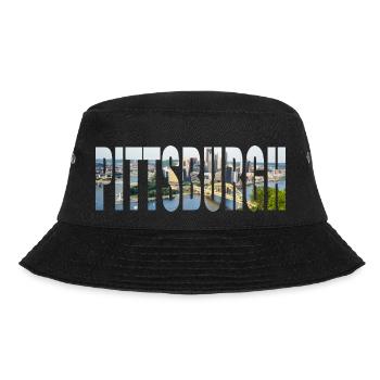 Pittsburgh - Bucket Hat - black - Front - Lela (165cm)