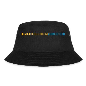 beautiful day for learning - Bucket Hat - black - Front - Lela (165cm)