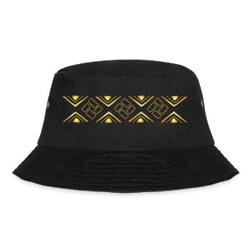 Rune Symbole Cadeau Ornement Ethnique Art - Bob - noir - Devant - Lela (165cm)