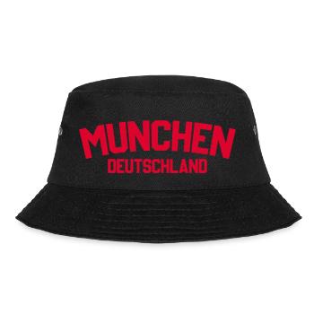 Munich Deutschland - Bucket Hat - black - Front - Lela (165cm)