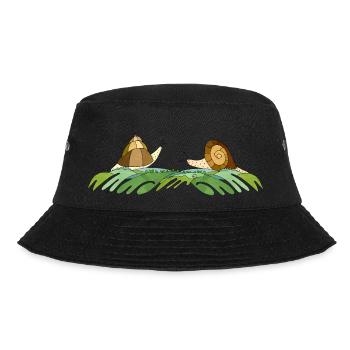 Schnecken - Bucket Hat - Schwarz - Vorne - Lela (165cm)