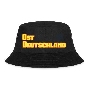 Ostdeutschland - Bucket Hat - Schwarz - Vorne - Lela (165cm)