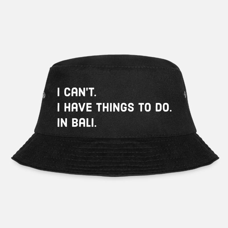 Bali - Bucket Hat - Schwarz