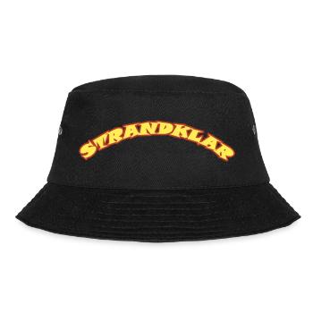 STRANDKLAR - Bucket Hat - Schwarz - Vorne - Lela (165cm)