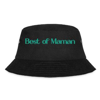 MAMA. MUTTERTAG. ALLES GUTE ZUM GEBURTSTAG DER MUTTER - Bucket Hat - Schwarz - Vorne - Lela (165cm)