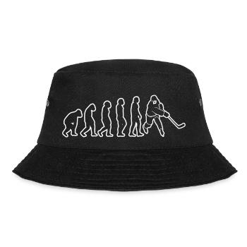 Ice Hockey Player Hockey Fan Ice Hockey Team Ice Hockey - Bucket Hat - black - Front - Lela (165cm)