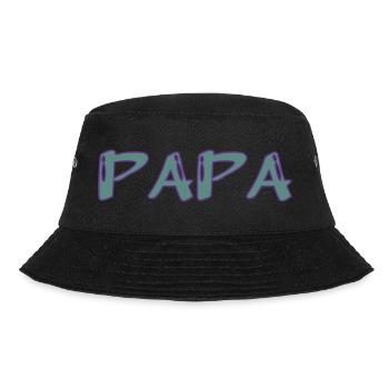 RUHESTAND. GLÜCKLICHER RUHESTAND. GLÜCKLICHER RÜCKZUG - Bucket Hat - Schwarz - Vorne - Lela (165cm)