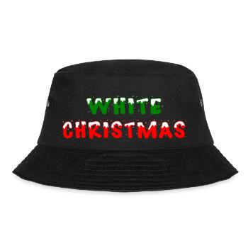 ☃️White Cristmas-Let it snow!❄️ - Bucket Hat - black - Front - Lela (165cm)