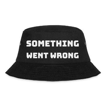Something went wrong - Bucket Hat - black - Front - Lela (165cm)