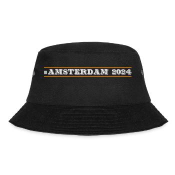 Amsterdam 2024 - Bucket Hat - black - Front - Lela (165cm)