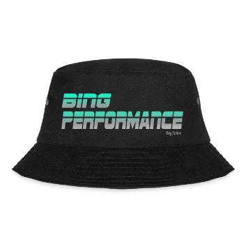 bing performance 1 - Bucket Hat - Schwarz - Vorne - Lela (165cm)