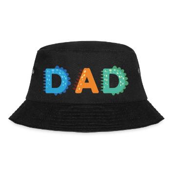 Dad of the Birthday Monster 1st Birthday Family - Bucket Hat - black - Front - Lela (165cm)