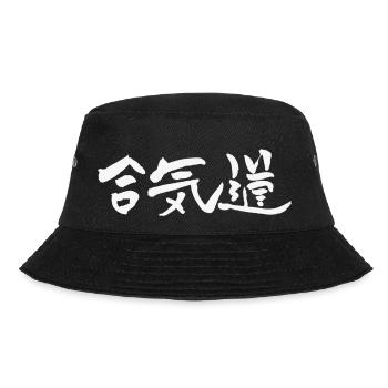 Aikido - Bucket Hat - Schwarz - Vorne - Lela (165cm)