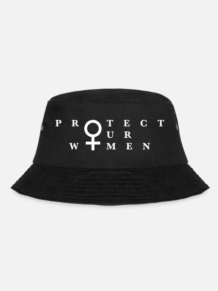 Protect Our Women - Bucket Hat - Schwarz