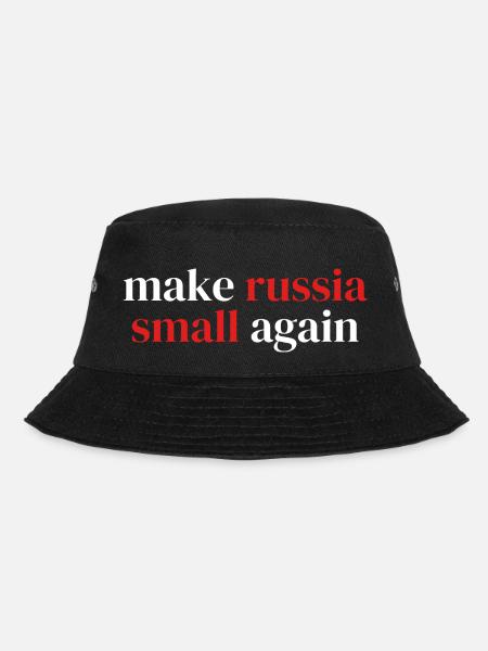 make russia small again - Bucket Hat - Schwarz