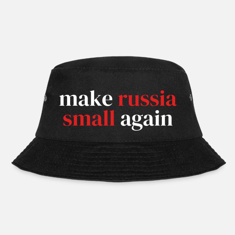 make russia small again - Bucket Hat - Schwarz