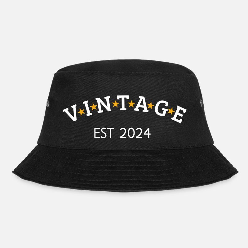 Vintage est 2024 - Bob - noir