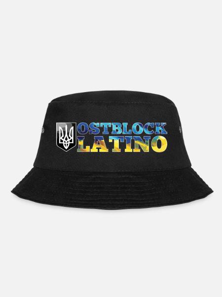 Ostblock Latino Ukrainer Ukraine Geschenk - Bucket Hat - Schwarz