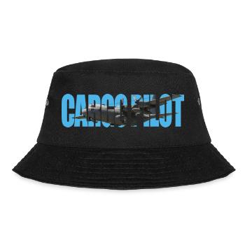 Cargo pilot C-130 - Bucket Hat - Schwarz - Vorne - Lela (165cm)