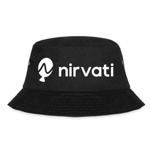 Nirvati Logo (white) - Bucket Hat