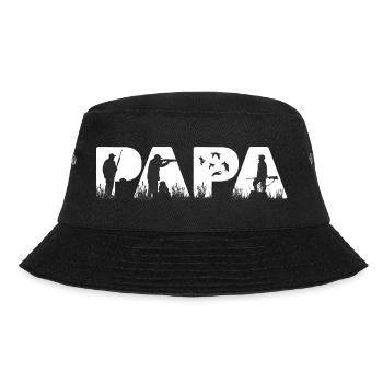 Chasseur de canards Papa Drôle Papa Chasseur de canards Père - Bob - noir - Devant - Lela (165cm)