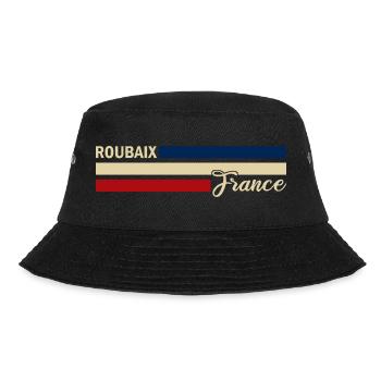 France - Roubaix - France - Drapeau - Bandes - Bob - noir - Devant - Lela (165cm)