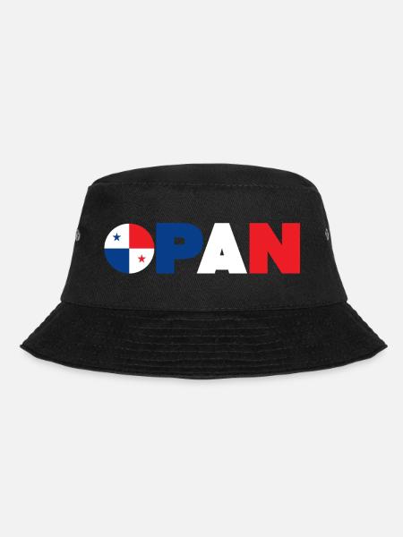 Panama - Bucket Hat - Schwarz