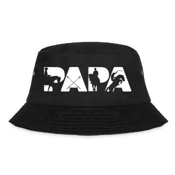 Silhouette équestre du cavalier Papa - Bob - noir - Devant - Lela (165cm)
