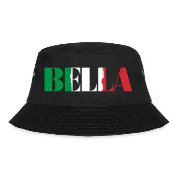 Bella Italia - Bucket Hat - black - Front - Lela (165cm)