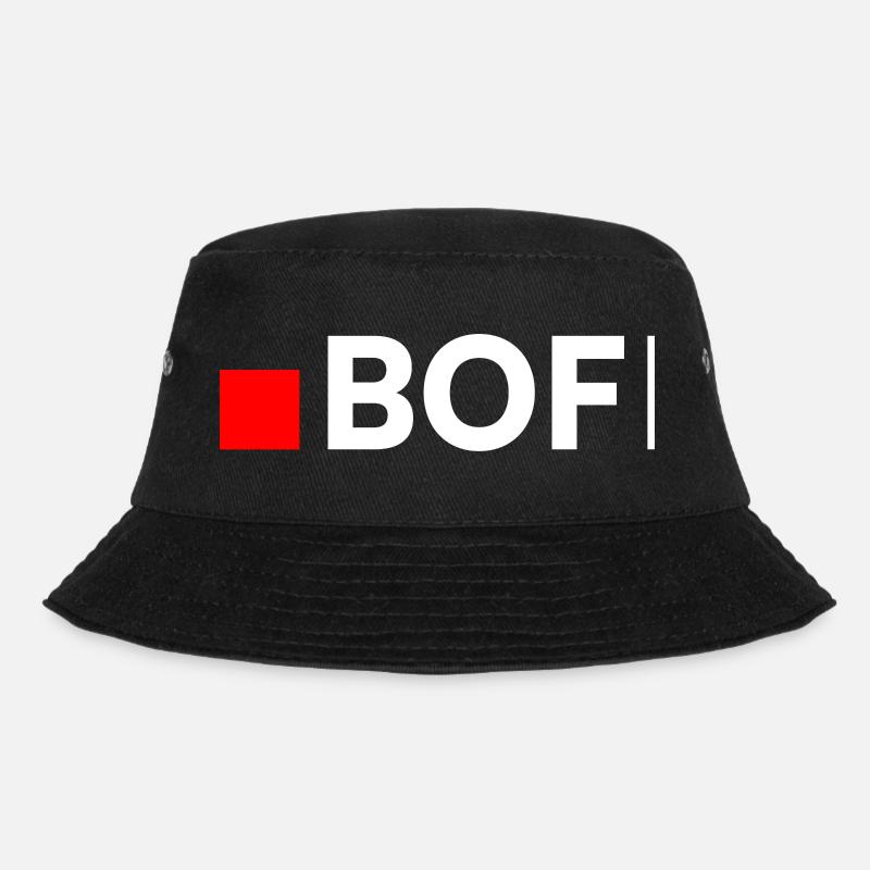 FRO | Minimalist funny reaction - Bucket Hat - black