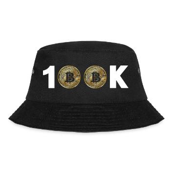 Bitcoin Bitcoin BTC 100k Cryptomonnaie - Bob - noir - Devant - Lela (165cm)