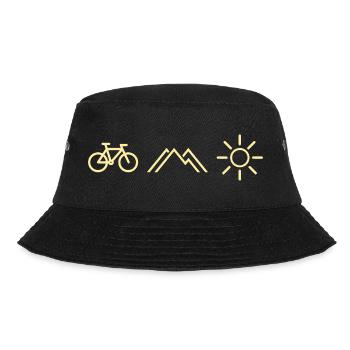 Roue, Montagnes, Soleil - Bob - noir - Devant - Lela (165cm)