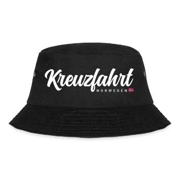 Kreuzfahrt Norwegen - Bucket Hat - Schwarz - Vorne